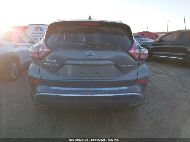 5N1AZ2MH3JN121059 Nissan MURANO SV