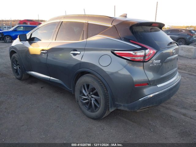 5N1AZ2MH3JN121059 Nissan MURANO SV