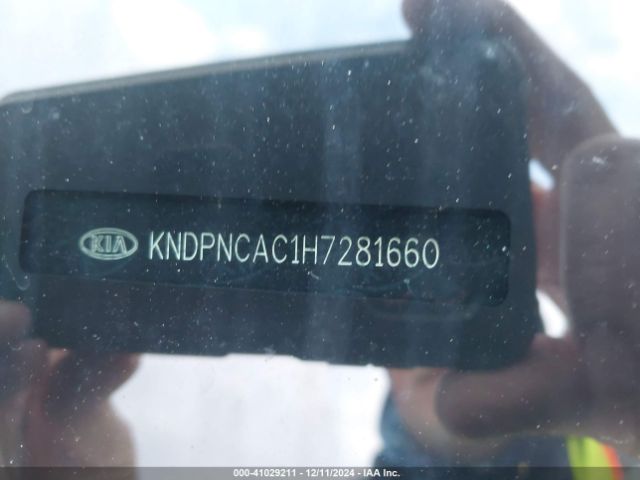 KNDPNCAC1H7281660 KIA Sportage Ex