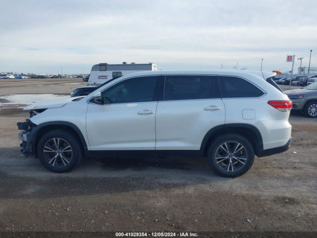 5TDZZRFH8KS352337 Toyota Highlander Le Plus