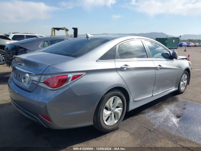 KMHEC4A40FA130980 Hyundai SONATA HYBRID
