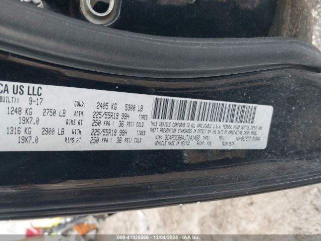 3C4PDCBB4JT141452 Dodge Journey Sxt