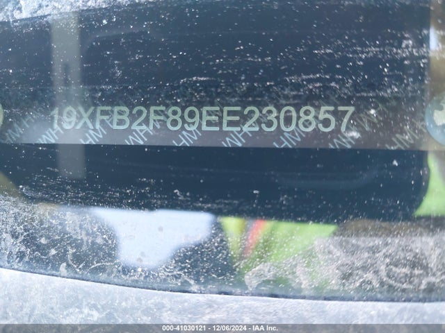 Honda CIVIC EX 2014 19XFB2F89EE230857 Image 9