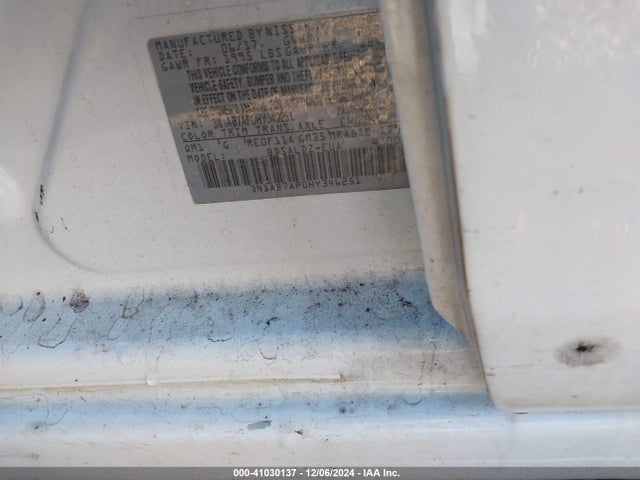 3N1AB7AP0HY346251 Nissan SENTRA SV
