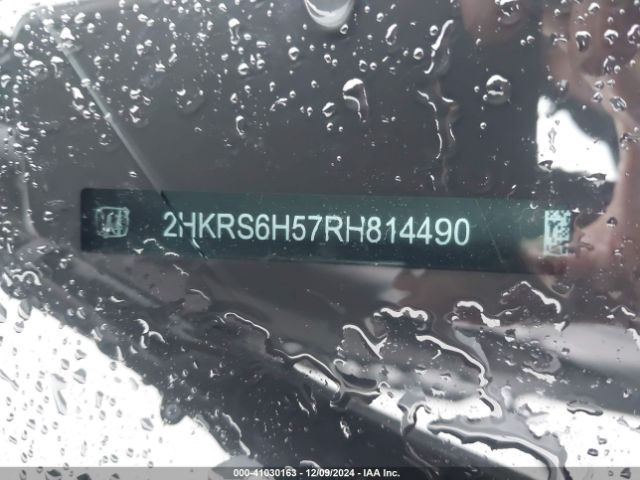 2HKRS6H57RH814490 Honda Cr-v Hybrid Sport
