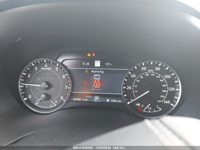 JN8AY2DB9N9814532 Nissan Armada Platinum 4wd