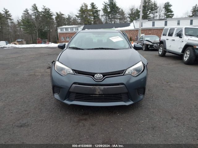 2T1BURHE3GC636039 Toyota COROLLA LE