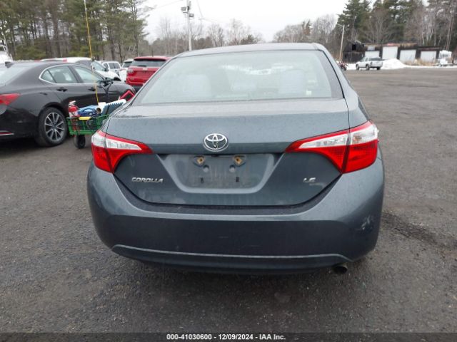 2T1BURHE3GC636039 Toyota COROLLA LE