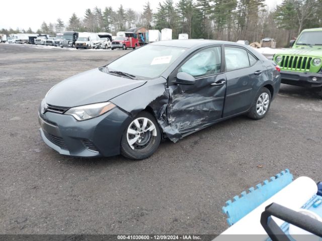 2T1BURHE3GC636039 Toyota COROLLA LE