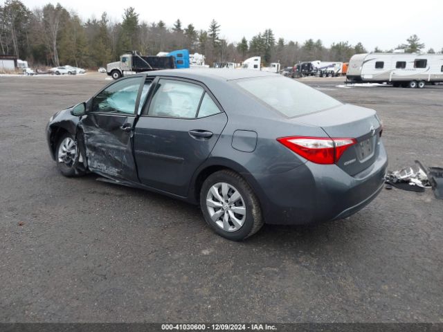 2T1BURHE3GC636039 Toyota COROLLA LE