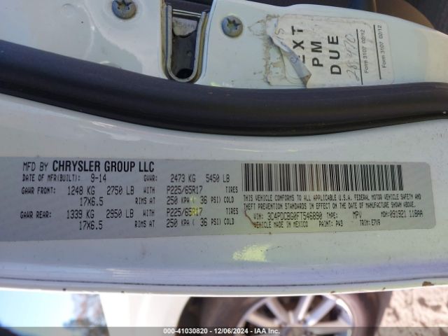 3C4PDCBG0FT546890 Dodge Journey Sxt