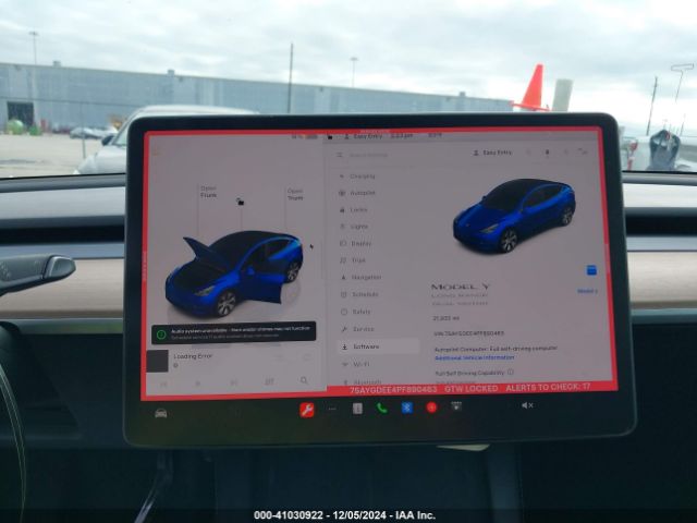 7SAYGDEE4PF890463 Tesla Model Y Awd/long Range Dual Motor All-wheel Drive