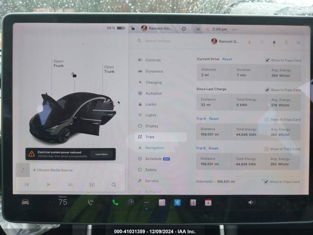 2019 TESLA MODEL 3 5YJ3E1EB3KF385024 Photo 6