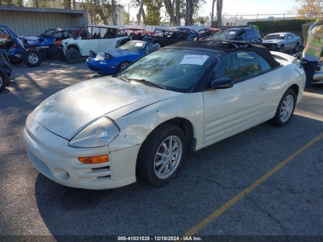 2002 MITSUBISHI ECLIPSE 4A3AE45G02E078168 Photo 1