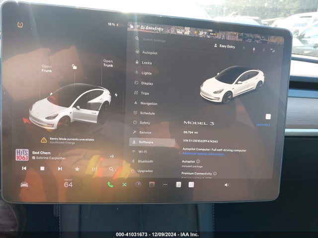 2023 TESLA MODEL 3 5YJ3E1EA2PF474243 Photo 6