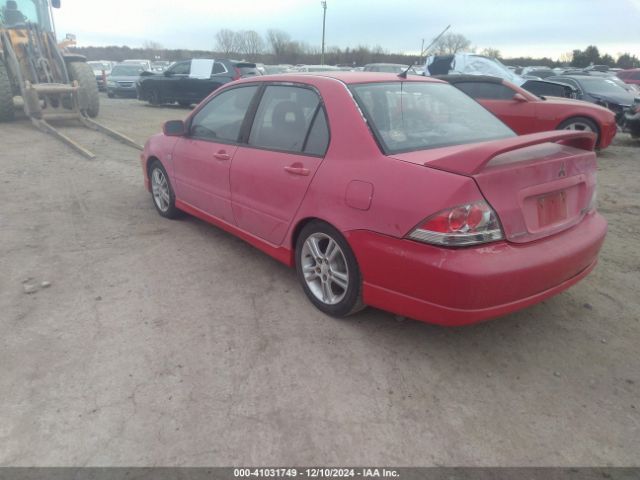 2004 MITSUBISHI LANCER JA3AJ66F14U031920 Photo 2