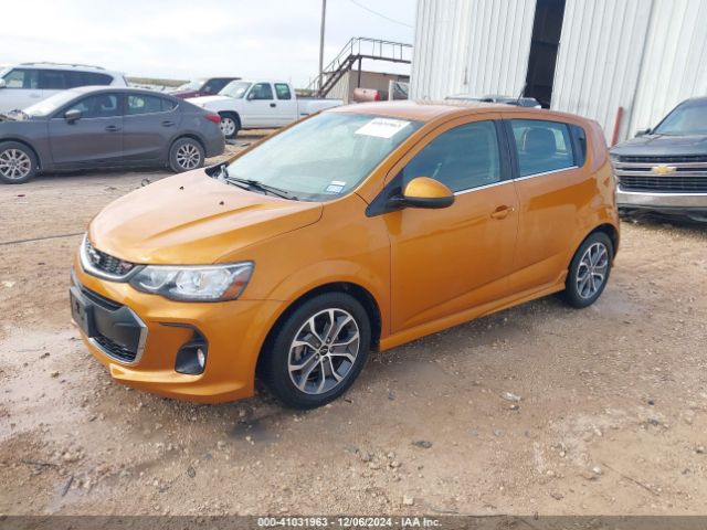 1G1JD6SBXK4106535 Chevrolet Sonic Lt Auto