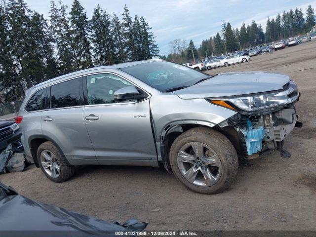 5TDDGRFH1JS046353 Toyota Highlander Hybrid Limited
