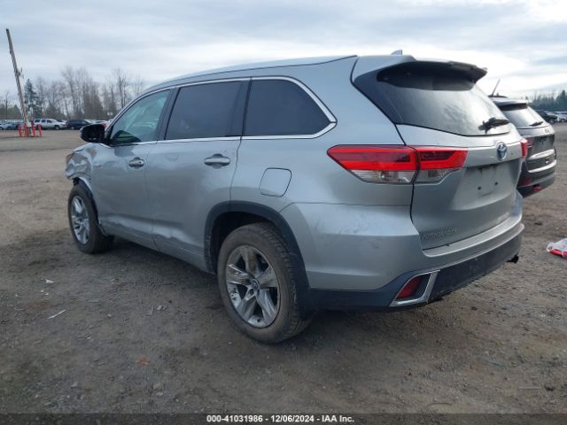5TDDGRFH1JS046353 Toyota Highlander Hybrid Limited
