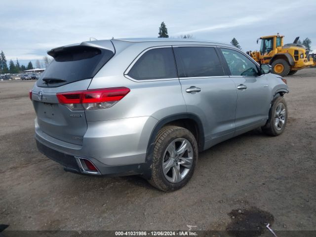 5TDDGRFH1JS046353 Toyota Highlander Hybrid Limited