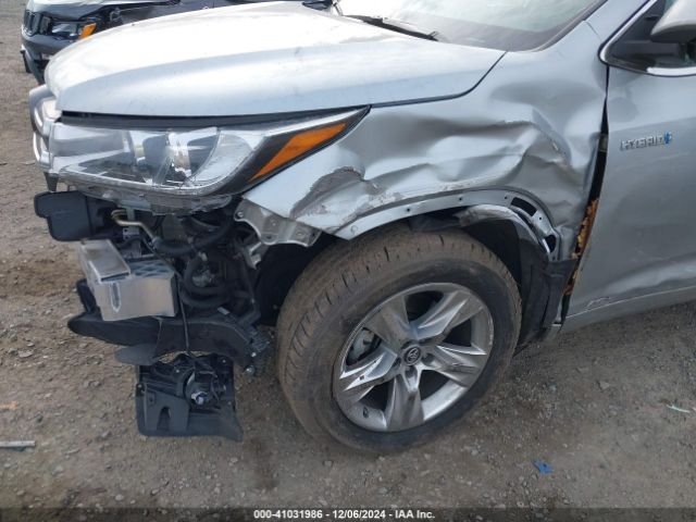 5TDDGRFH1JS046353 Toyota Highlander Hybrid Limited