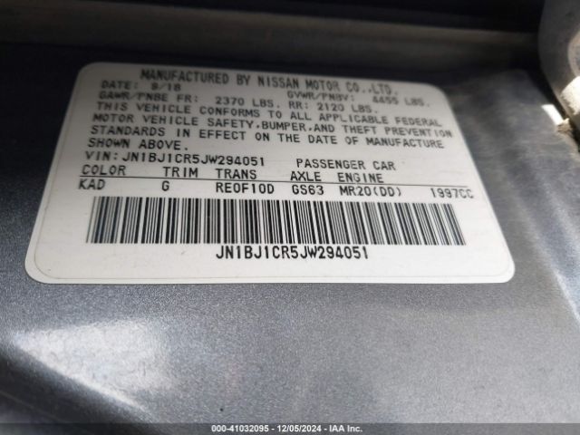 JN1BJ1CR5JW294051 Nissan Rogue Sport Sv