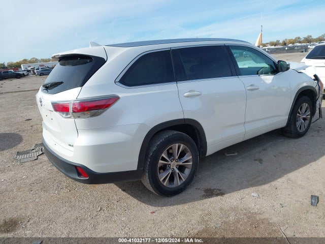 5TDKKRFH5FS090689 Toyota Highlander Xle V6
