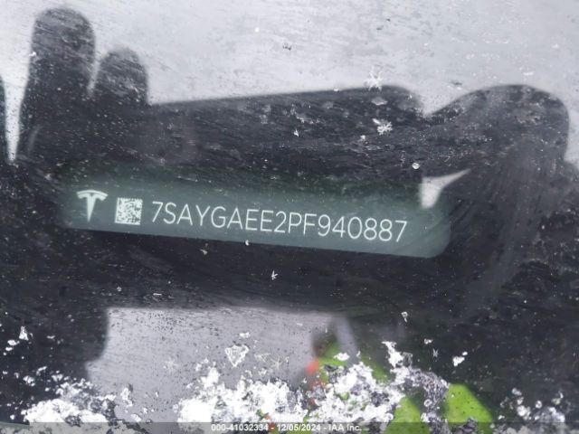 7SAYGAEE2PF940887 Tesla Model Y Awd/long Range Dual Motor All-wheel Drive
