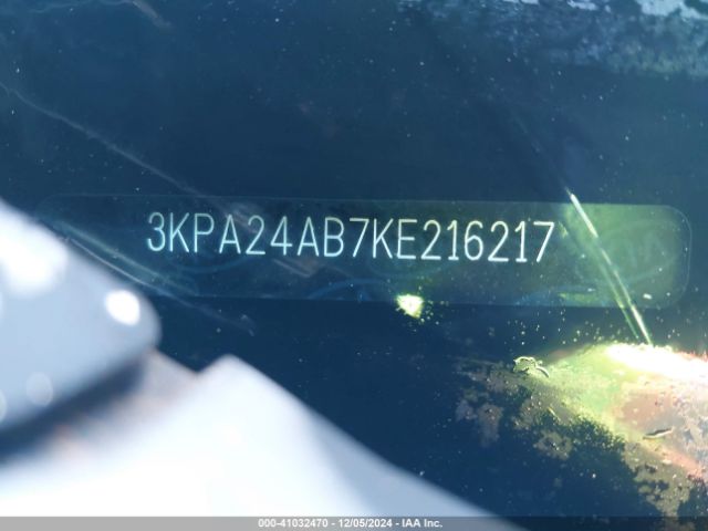 3KPA24AB7KE216217 KIA RIO S