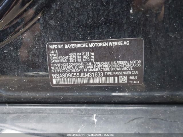 2018 BMW 330I WBA8D9C55JEM31633 Photo 8