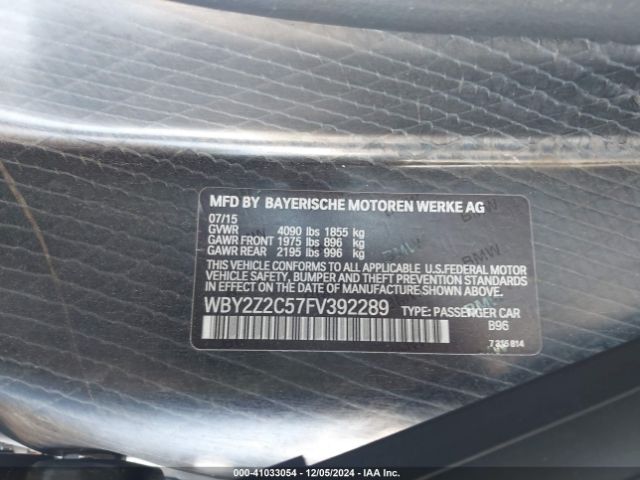 2015 BMW I8 WBY2Z2C57FV392289 Photo 8