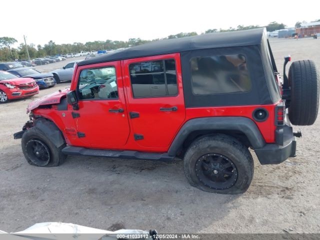 1C4BJWDG0JL814231 Jeep Wrangler Jk Unlimited Sport S 4x4