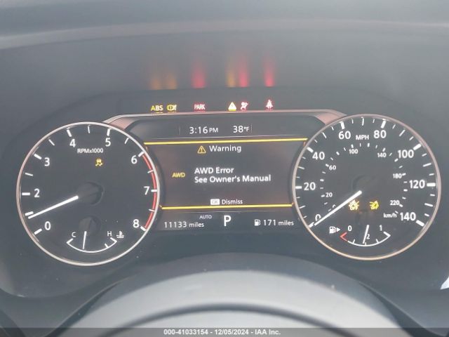 JN8BT3BB3RW172442 Nissan Rogue Sv Intelligent Awd