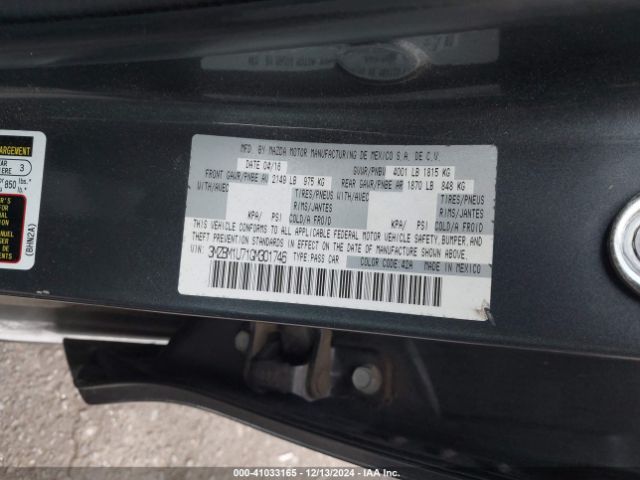 3MZBM1U71GM301746 Mazda Mazda3 I Sport