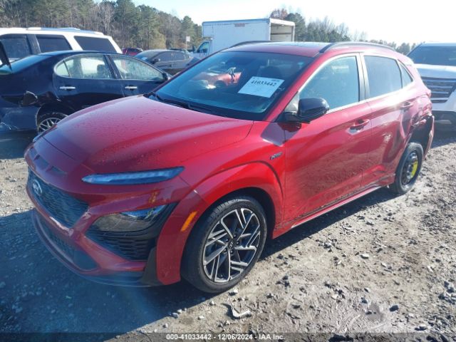 2022 HYUNDAI KONA KM8K33A37NU805080 Photo 1