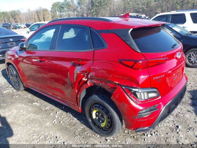 2022 HYUNDAI KONA KM8K33A37NU805080 Photo 2