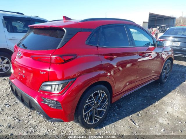 2022 HYUNDAI KONA KM8K33A37NU805080 Photo 3