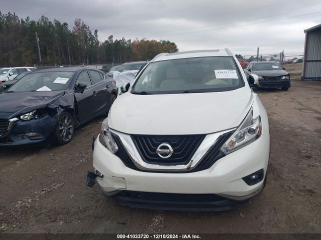 5N1AZ2MG6FN233868 Nissan MURANO SL