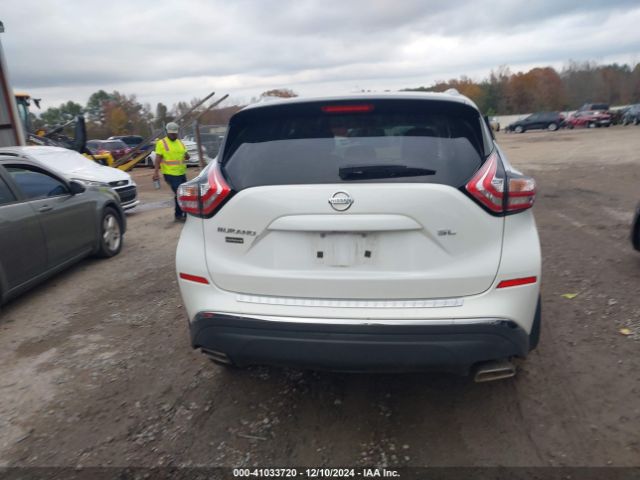5N1AZ2MG6FN233868 Nissan MURANO SL