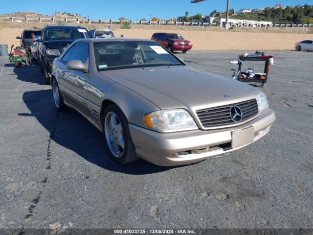 2001 MERCEDES-BENZ SL 500 WDBFA68FX1F199588