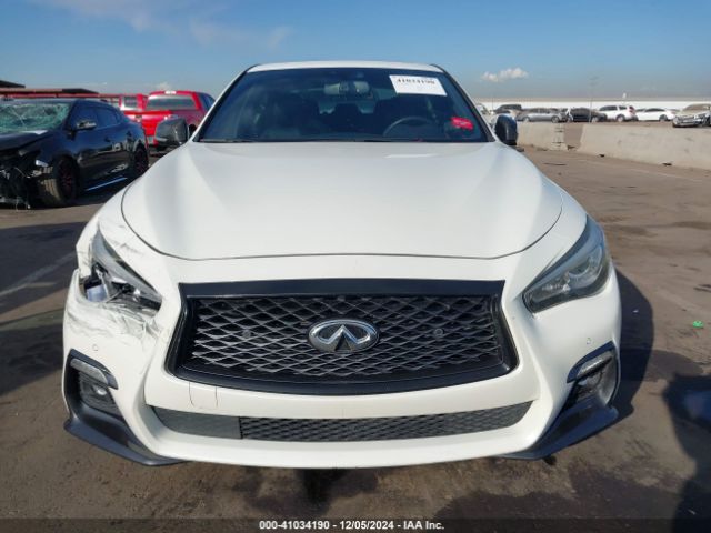 JN1FV7AP1JM460832 Infiniti Q50 3.0t Red Sport 400
