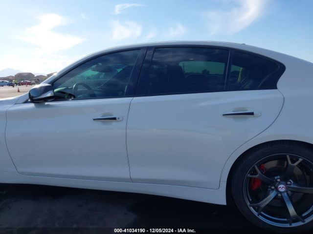JN1FV7AP1JM460832 Infiniti Q50 3.0t Red Sport 400