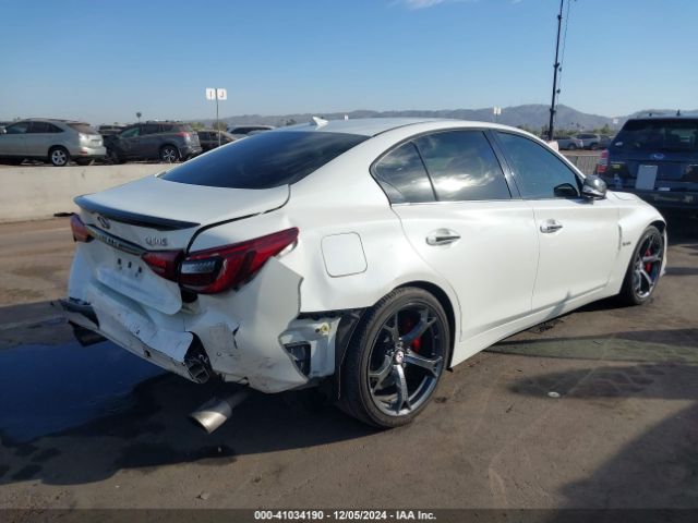 JN1FV7AP1JM460832 Infiniti Q50 3.0t Red Sport 400