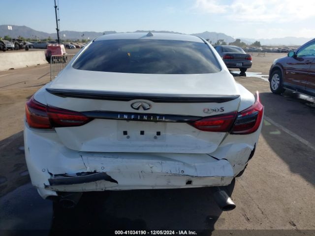 JN1FV7AP1JM460832 Infiniti Q50 3.0t Red Sport 400