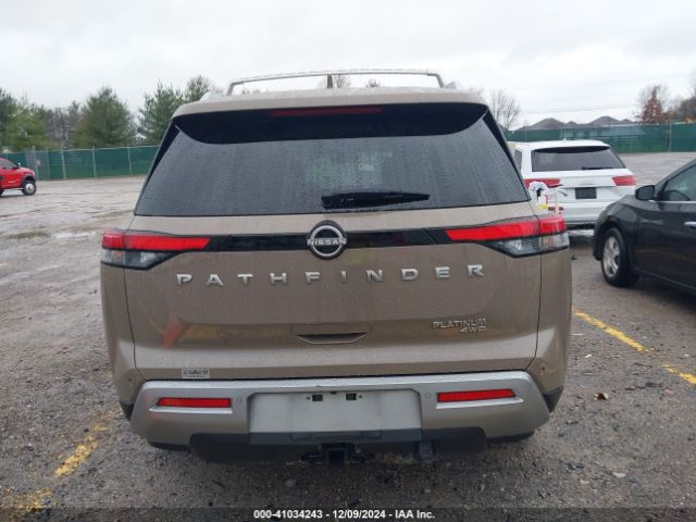 5N1DR3DK3PC231368 Nissan Pathfinder Platinum 4wd