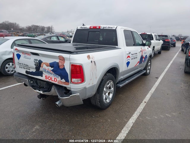 1C6RR7NT1JS146784 RAM 1500 Laramie  4x4 5'7 Box