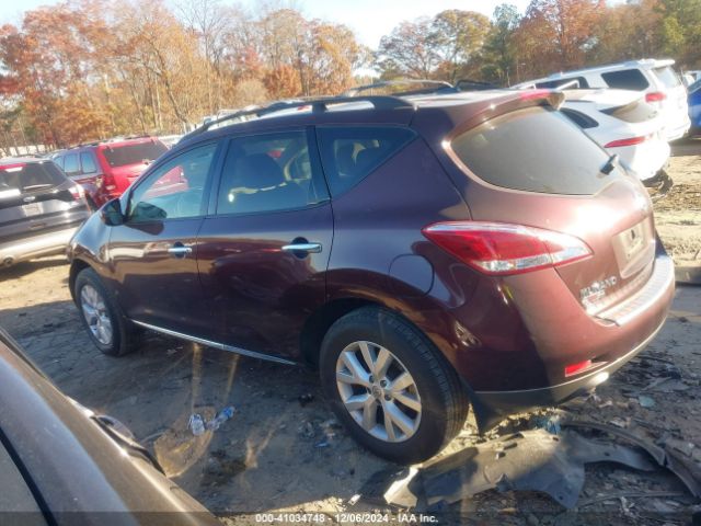 JN8AZ1MU1EW410781 Nissan MURANO SL
