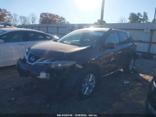 JN8AZ1MU1EW410781 Nissan MURANO SL