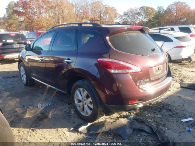 JN8AZ1MU1EW410781 Nissan MURANO SL