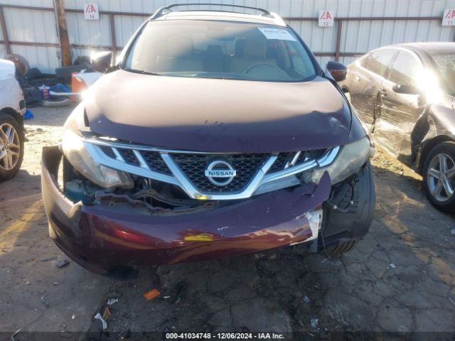 JN8AZ1MU1EW410781 Nissan MURANO SL